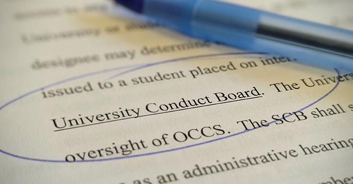 Students, Faculty, Staff Encouraged to Serve on University Conduct Board